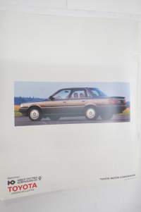 Toyota Camry 1987 -myyntiesite / sales brochure