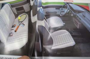 Toyota Corolla 198? -myyntiesite / sales brochure