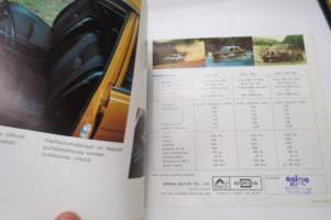 Datsun 1400, 16000, SSS 197? -myyntiesite / sales brochure