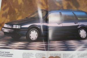 Volkswagen Passat Variant 1991 -myyntiesite / sales brochure