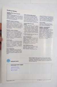 Volkswagen Passat Variant 1991 -myyntiesite / sales brochure