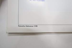 Volkswagen Passat Variant 1991 -myyntiesite / sales brochure