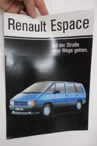 Renault Espace -myyntiesite / sales brochure