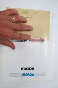 Mazda 626 Varusteet -myyntiesite / sales brochure