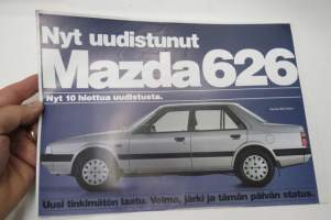 Mazda 626 19?? -myyntiesite / sales brochure