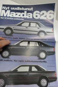 Mazda 626 19?? -myyntiesite / sales brochure