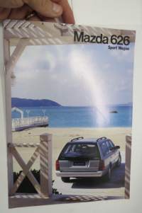 Mazda 626 Sport Wagon 1992 -myyntiesite / sales brochure