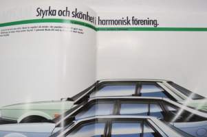Mazda 626 1986 -myyntiesite, ruotsinkielinen / sales brochure