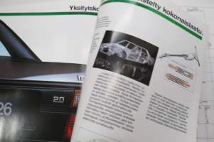 Mazda 626 Hatchback 5-ov. / Sedan 4-ov. / Sport Saloon 2-ov. 1986 -myyntiesite / sales brochure