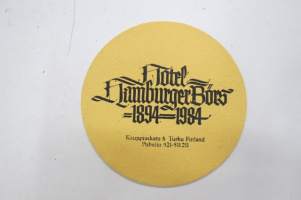 Hamburger Hof, Turku Finland -olutalunen / coaster