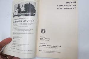 Suomen lomakylät ja täysihoitolat 1968