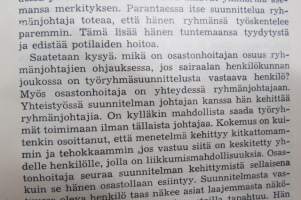 Työryhmä sairaanhoidossa - Johtavien sairaanhoitajien käsikirja