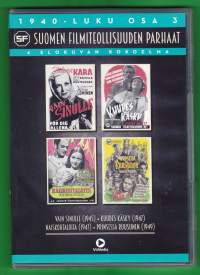 Suomen Filmiteollisuuden parhaat - 4 DVD: 1940-luku, osa 3. Vain sinulle (-45), Kuudes käsky (-47),Naiskohtaloita (-47), Prinsessa Ruusunen (-49)