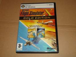 Microsoft flight smulator X gold edition