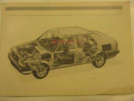 Volkswagen Jetta åm. 1985 instruktionsbok