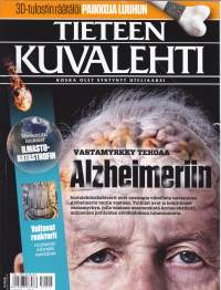 Tieteen kuvalehti 2019 N:o 12. Fuusioenergia, Hämähäkkiluuloja, Alzheimerin tauti, Universumin koko, Tulostetut luut. Katso muut artikkelit sisällyskuvasta