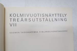 Suomen Taideakatemia - Finlands Konstakademi - kolmivuotisnäyttely - treårsuttstallning Ateneum 1968 -näyttelykirja / art exhibition catalogue