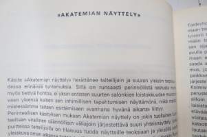 Suomen Taideakatemia - Finlands Konstakademi - kolmivuotisnäyttely - treårsuttstallning Ateneum 1968 -näyttelykirja / art exhibition catalogue