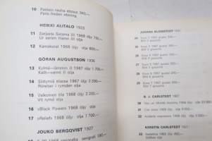 Suomen Taideakatemia - Finlands Konstakademi - kolmivuotisnäyttely - treårsuttstallning Ateneum 1968 -näyttelykirja / art exhibition catalogue