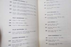 Suomen Taideakatemia - Finlands Konstakademi - kolmivuotisnäyttely - treårsuttstallning Ateneum 1968 -näyttelykirja / art exhibition catalogue