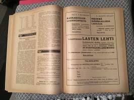 Opettajain lehti 1934 vuosikerta