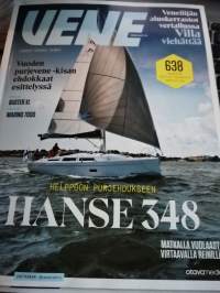 VENE 10/2019 LOKAKUU. hanse 348, vuoden purjevene-kisan ehdokkaat, matkalla Reinillä