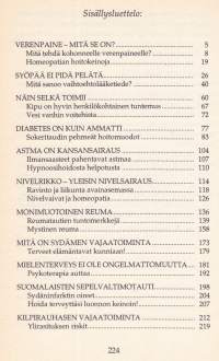 Mitä Suomi sairastaa, 1997. 1.p. Yleisimmät sairaudet, perinteiset ja vaihtoehtoiset hoitomuodot.