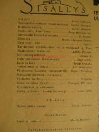 Kotiliesi 1935 nr 1  (kansi Martta Wendelin) Takakannessa värikuva Eva Brummer malli Koti ja artikkelissa Taideteollisuutemme vuosikatselmus asiaa ja kuvia