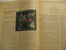 Kotiliesi 1935 nr 1  (kansi Martta Wendelin) Takakannessa värikuva Eva Brummer malli Koti ja artikkelissa Taideteollisuutemme vuosikatselmus asiaa ja kuvia