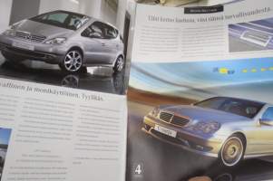 Mercedes-Benz 2002 mallisto -myyntiesite / sales brochure