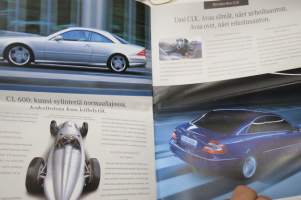 Mercedes-Benz 2002 mallisto -myyntiesite / sales brochure