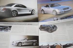 Mercedes-Benz 2002 mallisto -myyntiesite / sales brochure