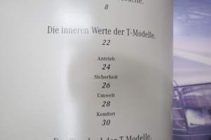 Mercedes-Benz - Die E-Klasse T-Modelle 1996 -myyntiesite / sales brochure