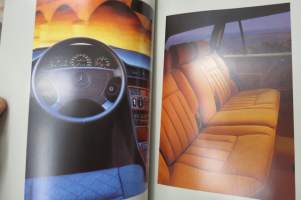 Mercedes-Benz - Die E-Klasse T-Modelle 1996 -myyntiesite / sales brochure