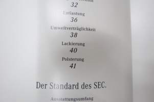 Mercedes-Benz - Der SEC 1993 -myyntiesite / sales brochure