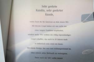 Mercedes-Benz - Der SEC 1993 -myyntiesite / sales brochure