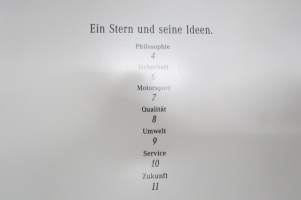 Mercedes-Benz - Die E-Klasse Limousinen 1997 -myyntiesite / sales brochure