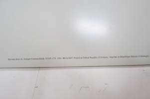 Mercedes-Benz - Die E-Klasse Limousinen 1997 -myyntiesite / sales brochure