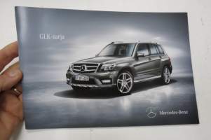 Mercedes-Benz - GLK-sarja 2010 -myyntiesite / sales brochure