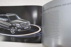 Mercedes-Benz - GLK-sarja 2010 -myyntiesite / sales brochure