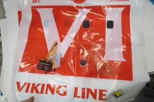 Viking Line -muovikassi / plastig bag