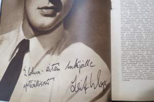 Elokuva-Aitta 1944 nr 4 Kansikuva Joel Rinne ja Kaija Rahola, Erehtyneet sydämet, Leif Wager, Maaria Eira, Suurin voitto, Kuollut mies vihastuu, ym.