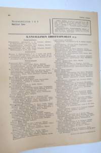 Vapaa kansa  - Kansallinen edistyspuolue, 1939 nr 12, 21.11.1939 -järjestölehti, ajankohtainen puoluepoliittinen julkaisu