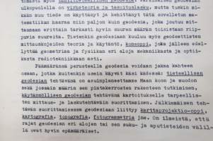Alemman geodesian laskutehtävät