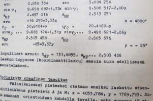 Alemman geodesian laskutehtävät