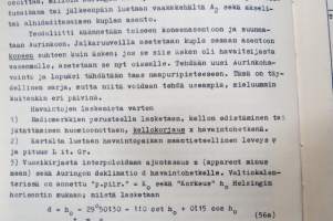 Alemman geodesian laskutehtävät