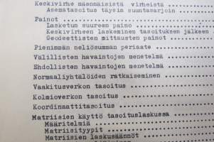 Tasoituslasku (geodesia)