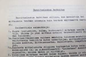 Tasoituslasku (geodesia)