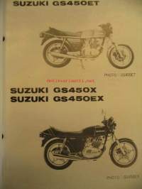 Suzuki GS450T/ET GS450X/EX