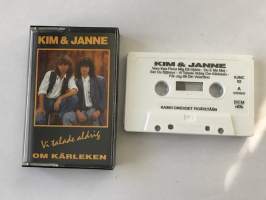 Kim &amp; Janne -Vi talade aldrig om Kärleken -C-kasetti / C-cassette
